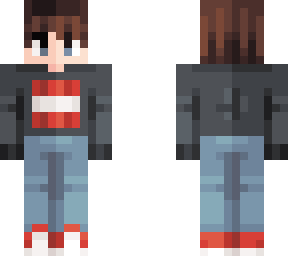 . i made a skin for my brother .