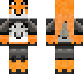 armoured fox girl