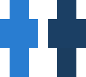 blue blox man