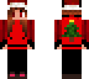 christmas werewolf girl