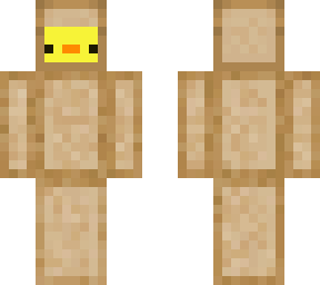 duck in bread costume