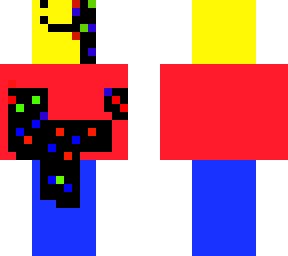 glitched lego figure