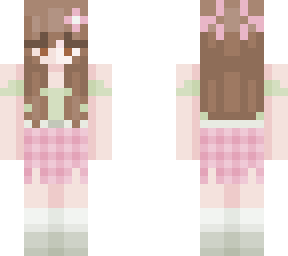 green + pink