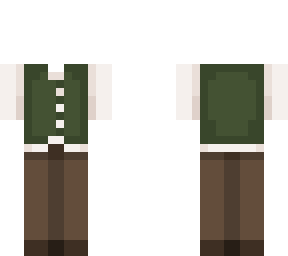green vest // ob
