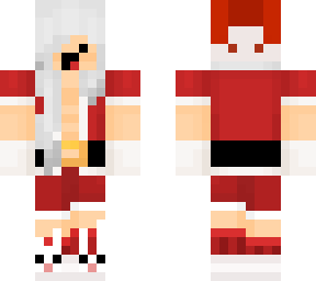 moonkase minecraft skin (christmas, santa klaus)