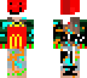 annettes skin fixed v2 mc d, food plz,christmas edition,among us,christmas light