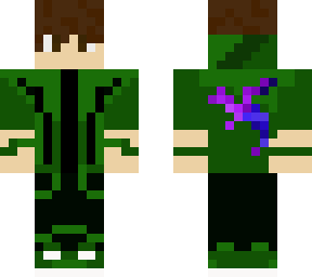 ben10 with a dragon figure