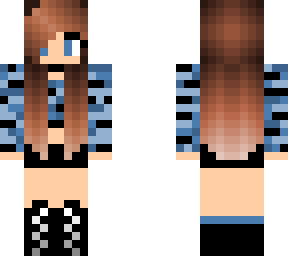 blue girl