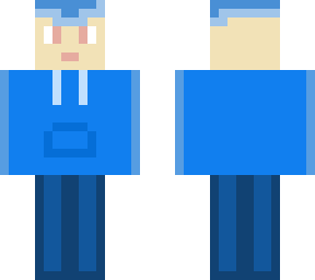 blue hoodie guy