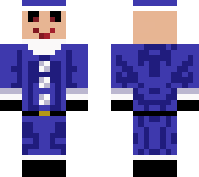 blue santa