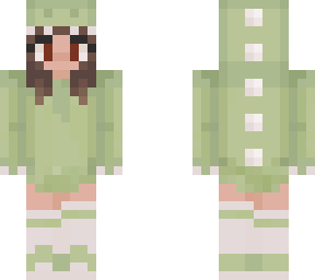 dino girl brown eyes