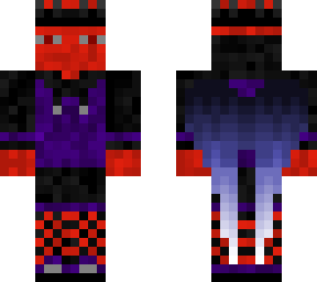 enderman fairy king #3- now red and purple!