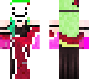 girl skin for seating on hypixel.