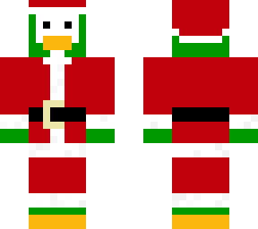 green club penguin santa