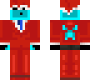 minecraft christmas skin (not finished yet)