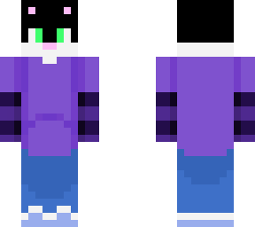 purple sweater