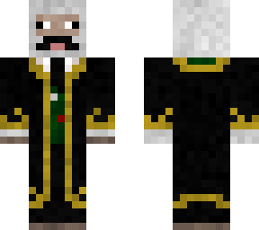 ram in christmas suit and golden cloak