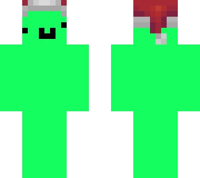 sea green derp middle face christmas hat