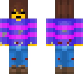 slaughter!frisk (oc)