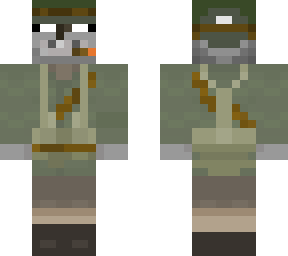 soldier donkey