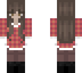 winter girl with gloves