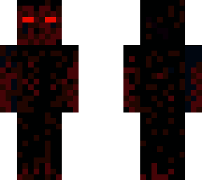 burned zombie