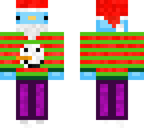 christmas blue chicken