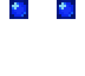 custom head blue ornament