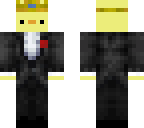 duck with suit