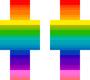 rainbow skin
