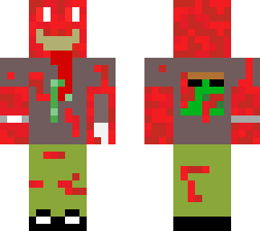 scary red man