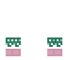 teal skirt with pink legwarmers | ob read desc