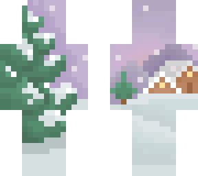 **winter skies** pixel art