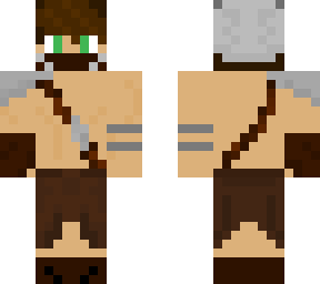 barbarian with bone helmet from something idk
