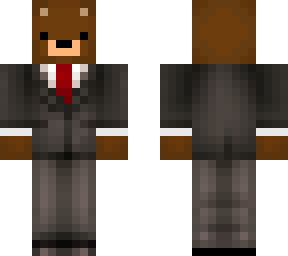 bear in tux