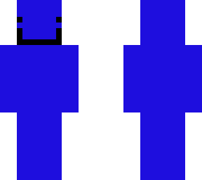blue smile man!