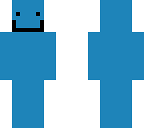blue smile man!