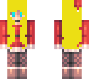 christmas blond hair girl