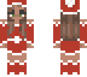 christmas girl (with christmas hat)