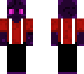 enderman in red shirt