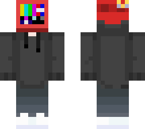 glitch_glitched red head