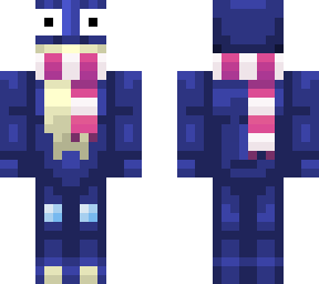greninja - blockwars - fuchsia frogs
