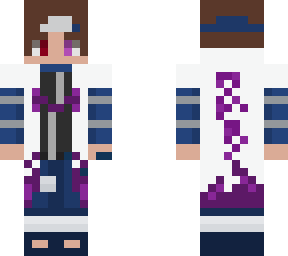 purple 4th hokage cloak