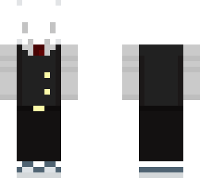 skull in a suit
