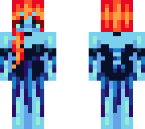 blue elf at the ball - full skin