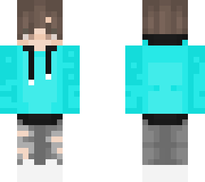 blue modern outfit