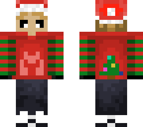 boy christmas with sweater