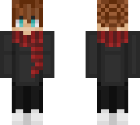 boy with a scarf