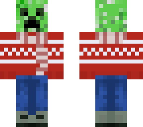 christmas creeper w scarf