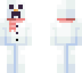 creeper snowman